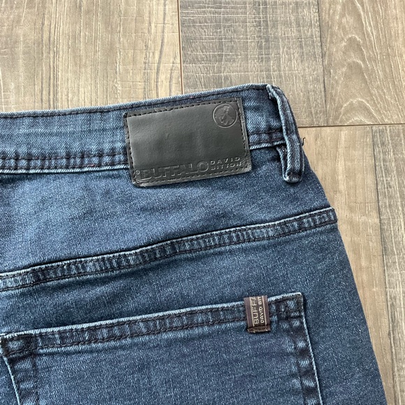 36x30 Buffalo David Bitton Jackson-X Straight Stretch Jeans 
Blue - Picture 6 of 7